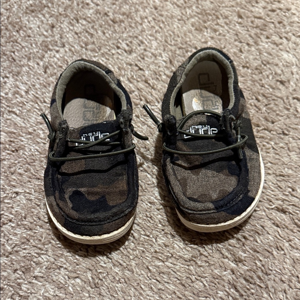 Hey Dude Kids Camouflage Moccasins